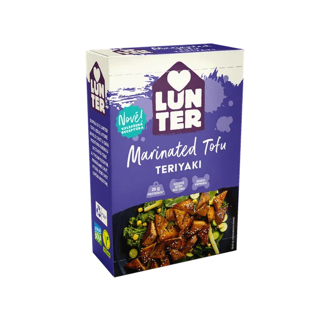 Lunter Tofu marinated Teriyaki