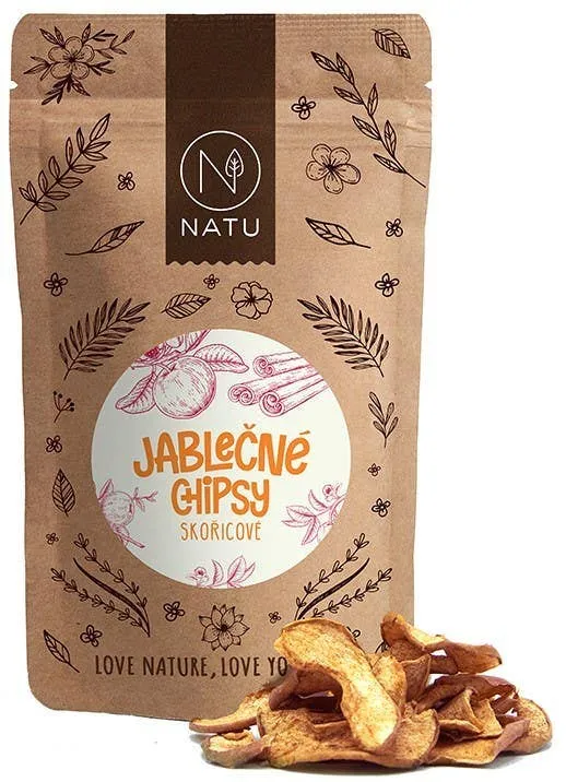 Natu Jablečné chipsy skořicové