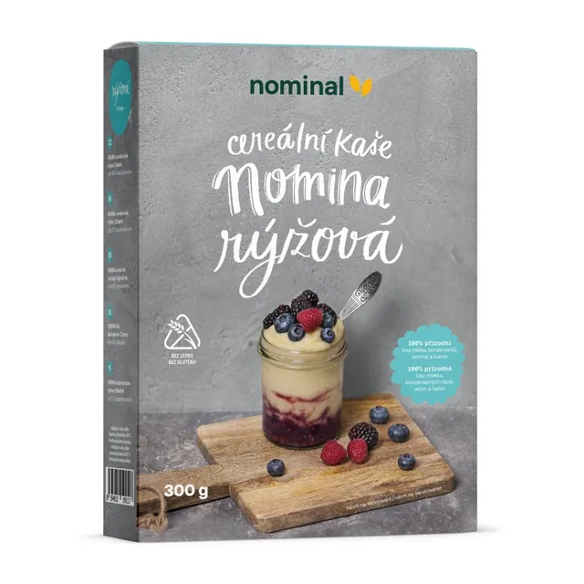 Nominal Kaše rýžová bezlepková Nomina 300 g