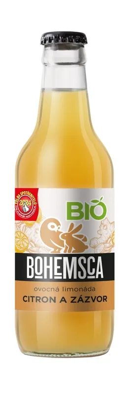 Bohemsca BIO limonáda Citron & Zázvor