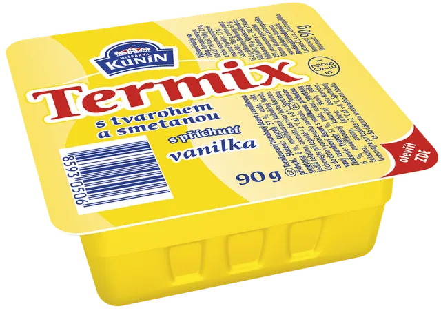 Mlékárna Kunín Termix s příchutí vanilka