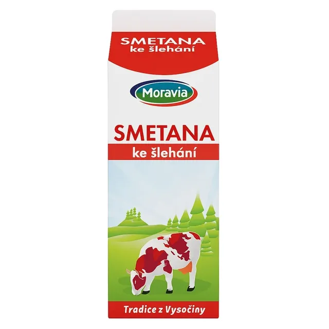 Moravia Čerstvá smetana ke šlehání (33%)