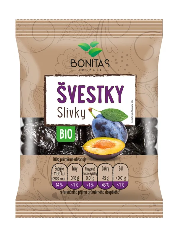 BONITAS BIO Švestky sušené