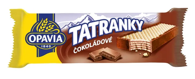 Opavia Tatranky Čokoládové oplatka