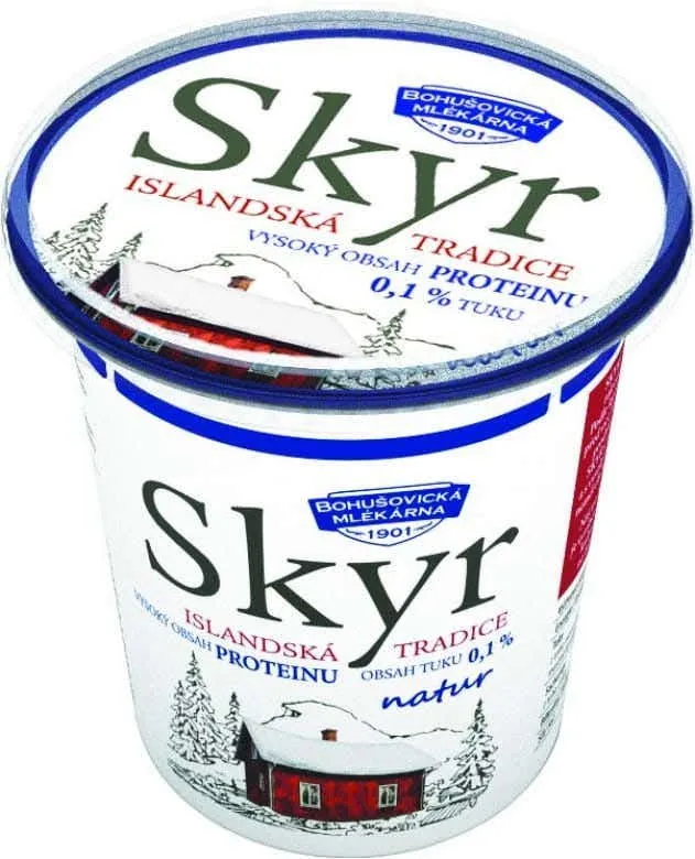 Bohušovická mlékárna Skyr tradiční islandský výrobek natur (0,1%)