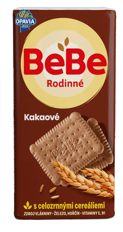 Opavia sušenky BeBe Rodinné kakaové cereální