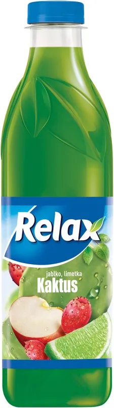 Relax Jablko-příchuť limetka-kaktus, PET
