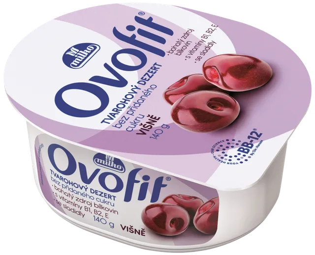 Milko Ovofit dezert višňový