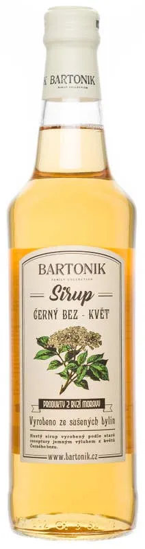 Bartonik Sirup černý bez - květ