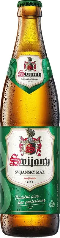 Svijany Svijanský Máz 11, světlý ležák, sklo