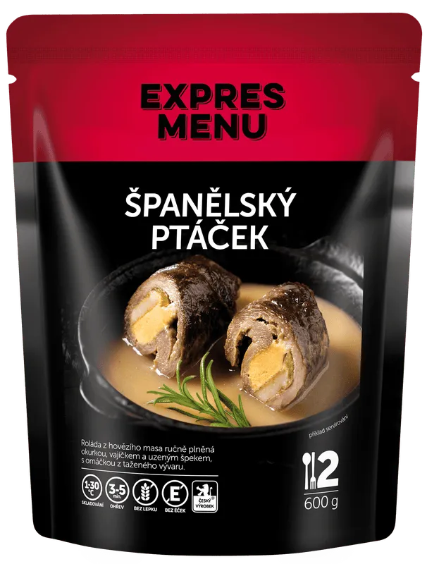 EXPRES MENU Španělský ptáček, 2 porce