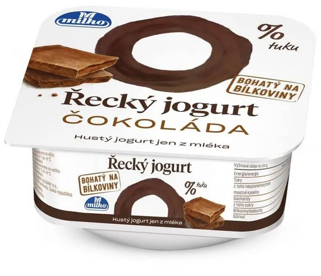 Milko Řecký jogurt 0% čokoláda