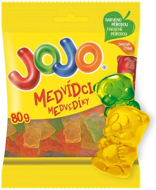 Jojo Medvídci želé s ovocnými příchutěmi
