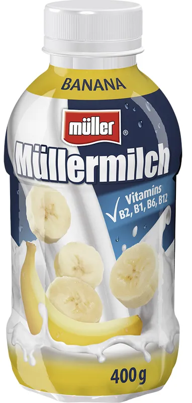 Müllermilch Mléčný nápoj s banánem