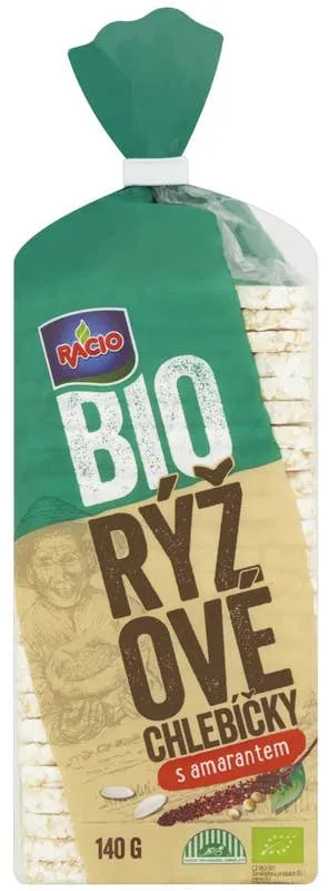 Racio BIO rýžové chlebíčky s amarantem