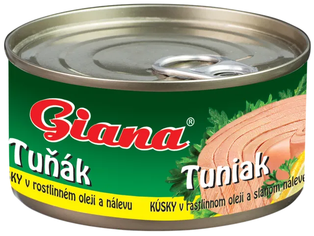 Giana Tuňák kousky v rostlinném oleji