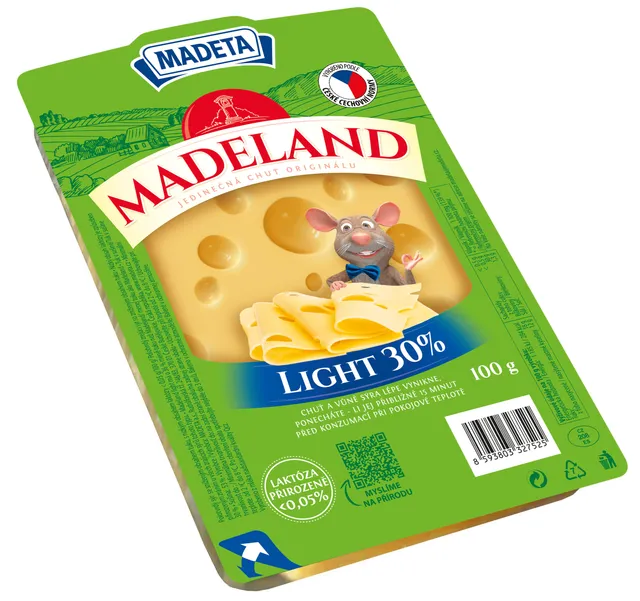 Madeta Madeland light 30% plátky
