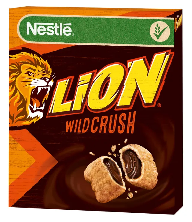 Nestlé Lion Wild Crush snídaňové cereálie