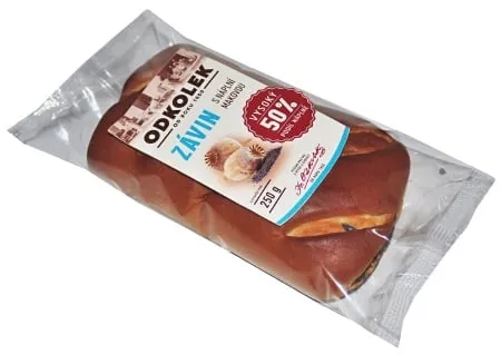 Odkolek Závin s makovou náplní