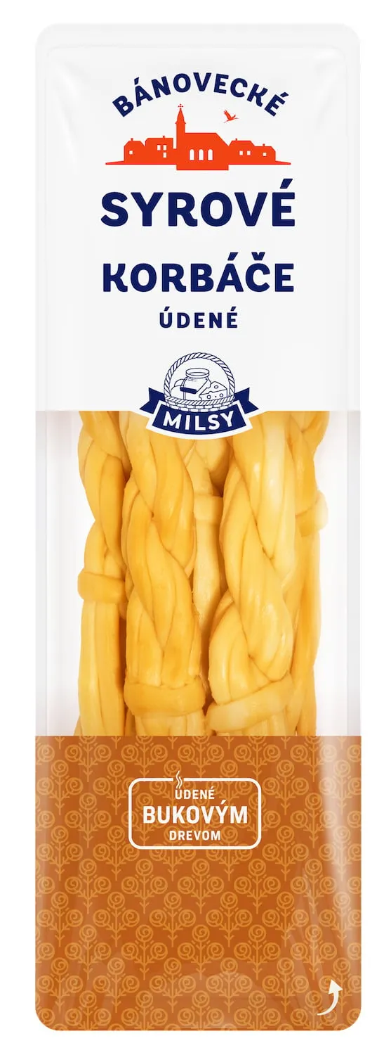 Milsy Sýrové korbáče uzené