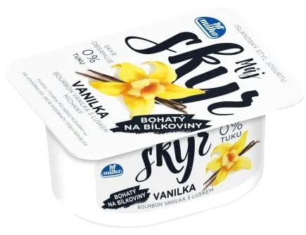 Milko Můj Skyr 0 % vanilka