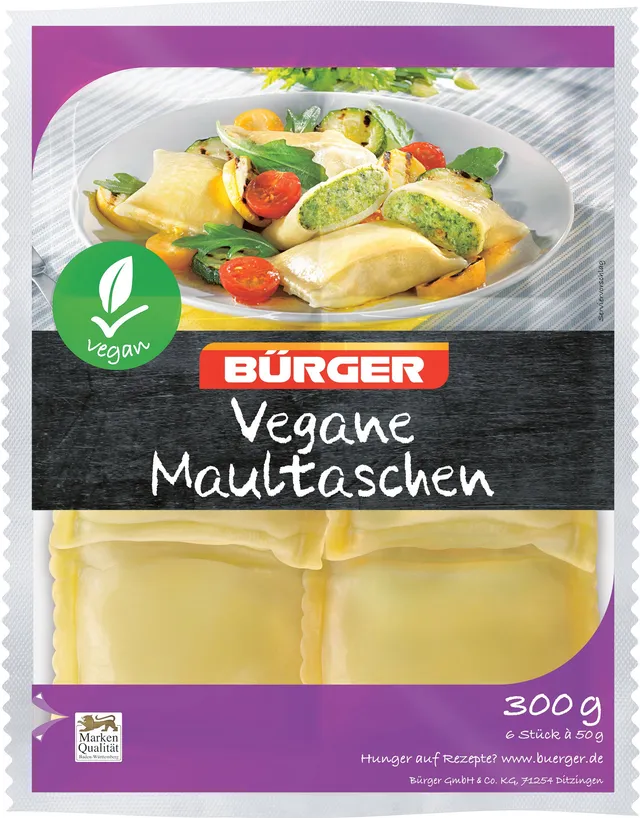 Bürger Taštičky plněné vegan