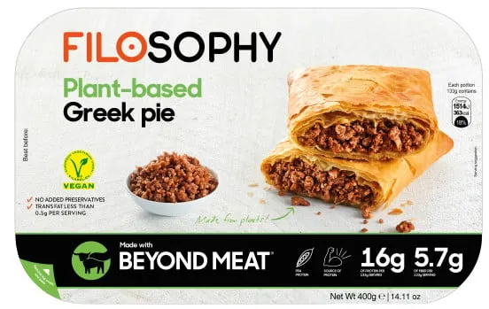 Filosophy Řecký rostlinný koláč