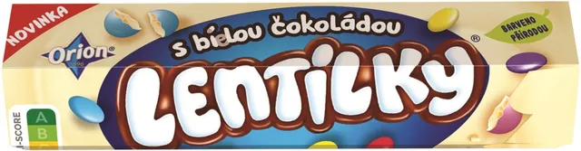 Orion Lentilky s bílou čokoládou