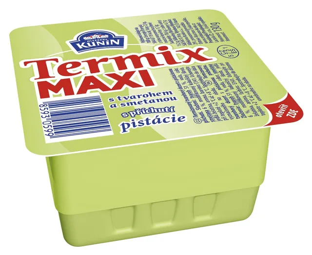 Mlékárna Kunín Termix maxi s příchutí pistácie