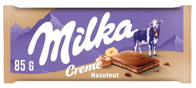 Milka čokoláda Hazelnut créme