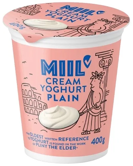 Miil Smetanový jogurt bílý 10 % tuku