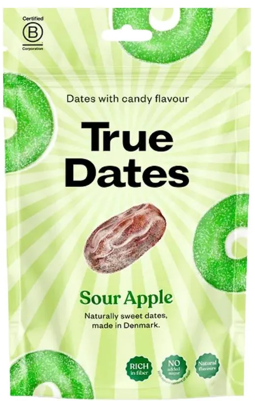 True Dates Datle s příchutí kyselé jablko