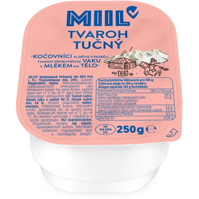 Miil Tvaroh tučný