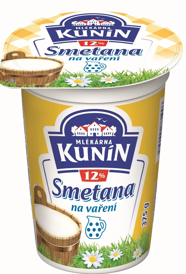 Mlékárna Kunín Smetana na vaření 12%