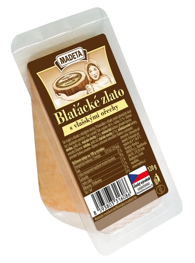 Madeta Blaťácké zlato s vlašskými ořechy