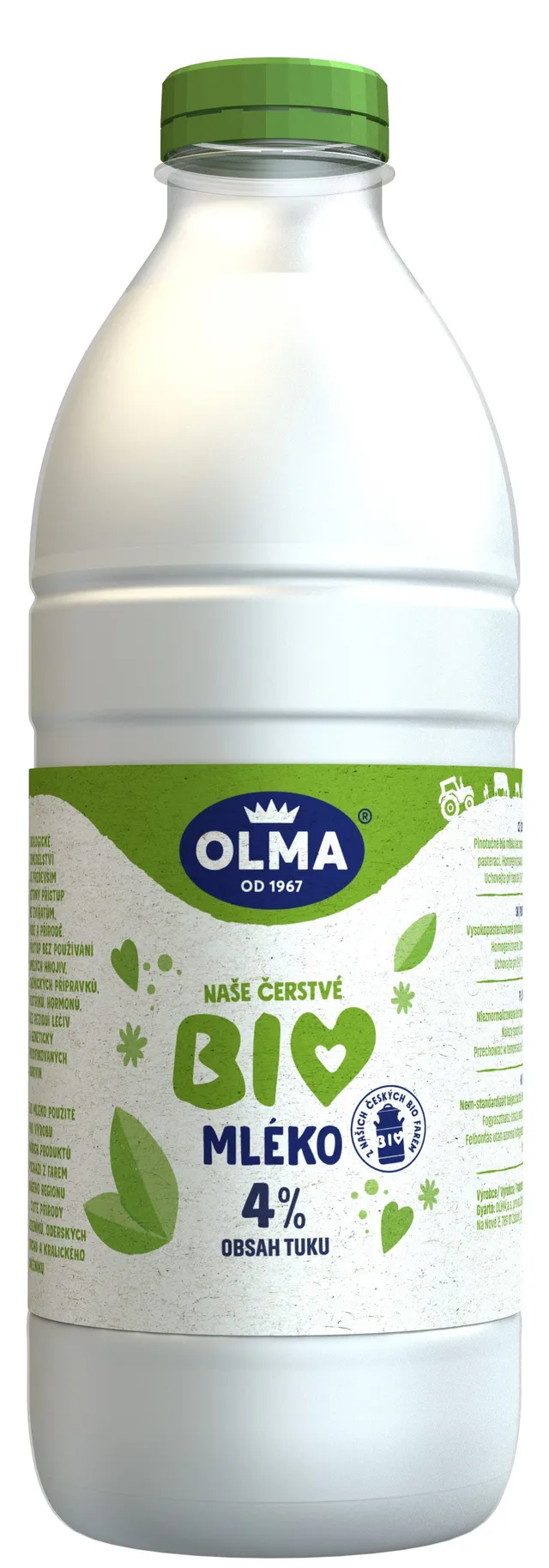 Olma BIO Čerstvé mléko plnotučné 4 %