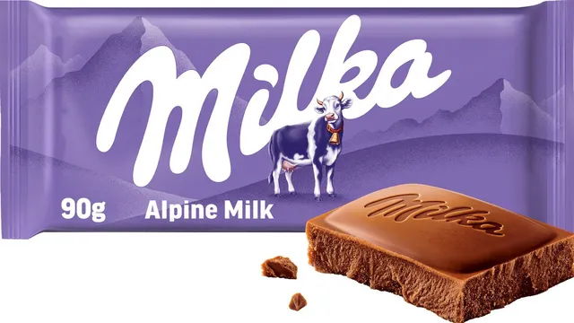 Milka čokoláda Mléčná z alpského mléka